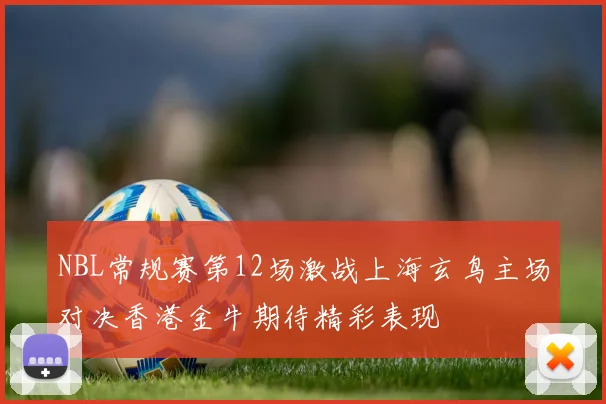 NBL常规赛第12场激战上海玄鸟主场对决香港金牛期待精彩表现